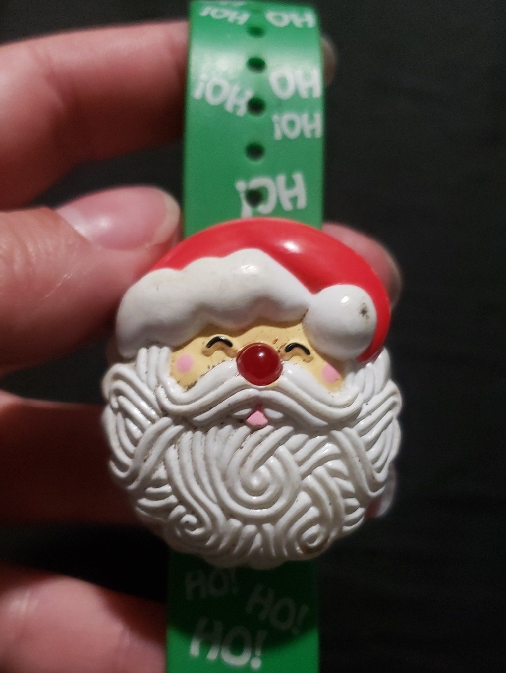 Avon Vintage 1991 Santa Claus Musical Bracelet